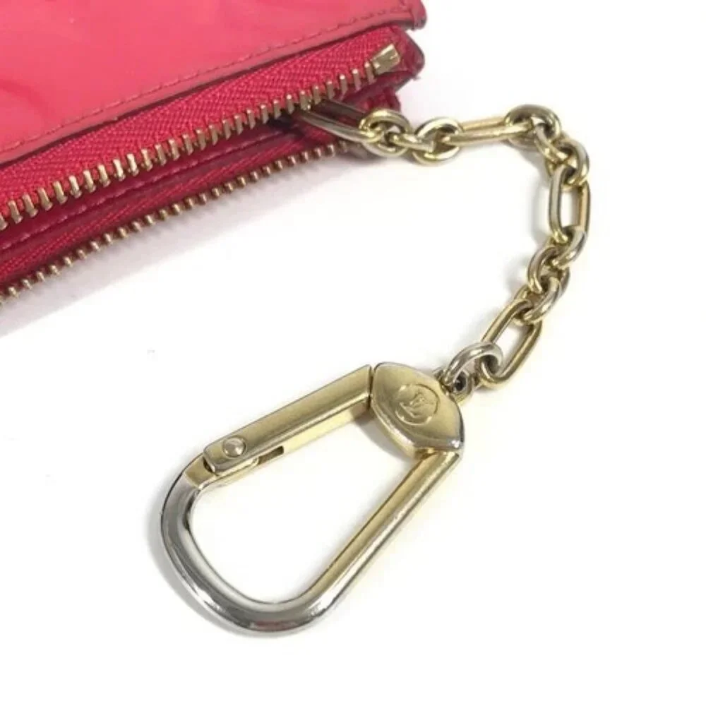 LOUIS VUITTON M90312 MonogramVernis Pochette Cles NM Coin purse with key ring